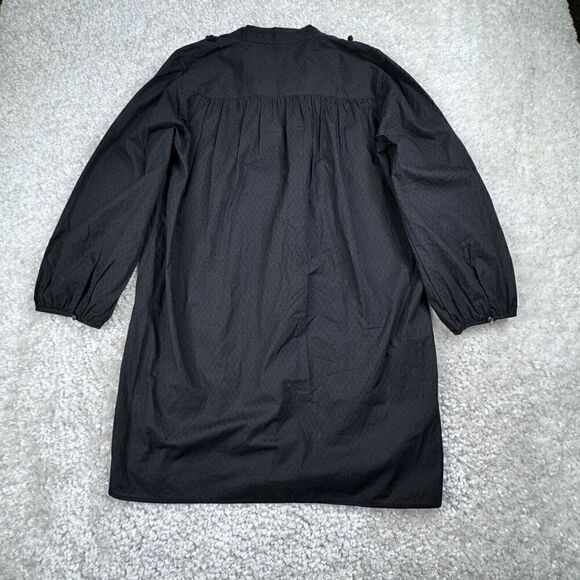 J. Crew Black Pom Pom Tunic Blouse NEW - Picture 2 of 7